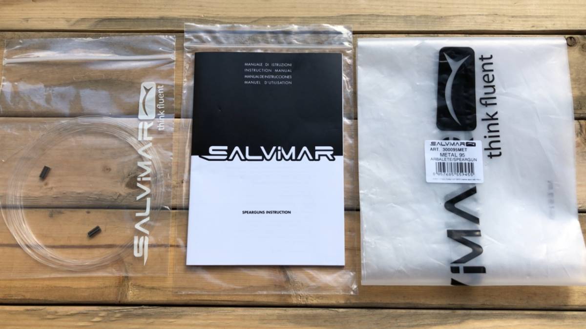 SALVIMAR(サルビマー)リール付きスピアガン メタル OPEN 95 DS SALVIMAR(サルビマー)リール付きスピアガン メタル OPEN 95 DS