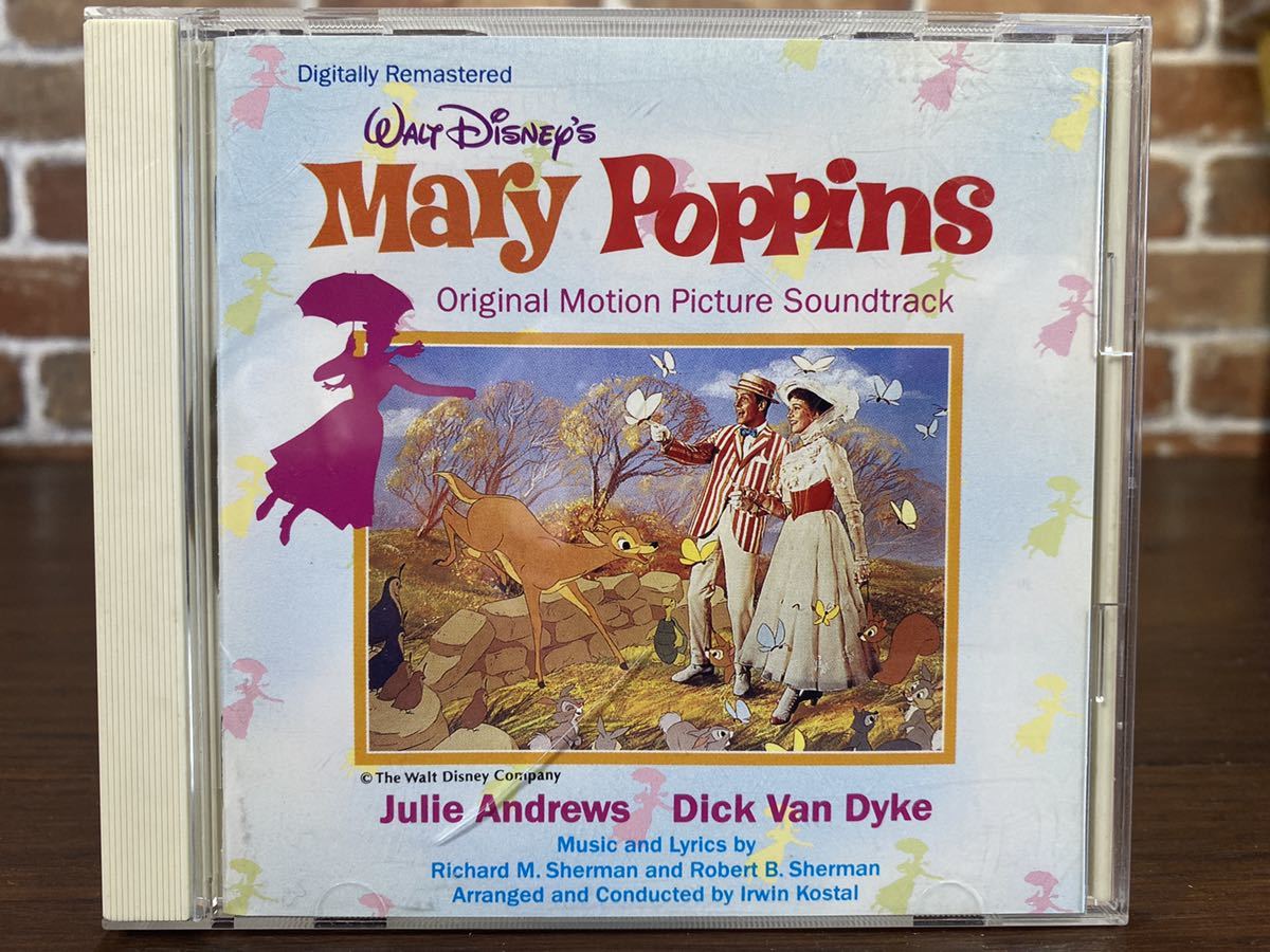 ♪♪CD Disney ディズニー [メリー ポピンズ] サウンドトラック 英語歌Ver. Mary Poppins 全17曲 送料210円♪♪_画像1