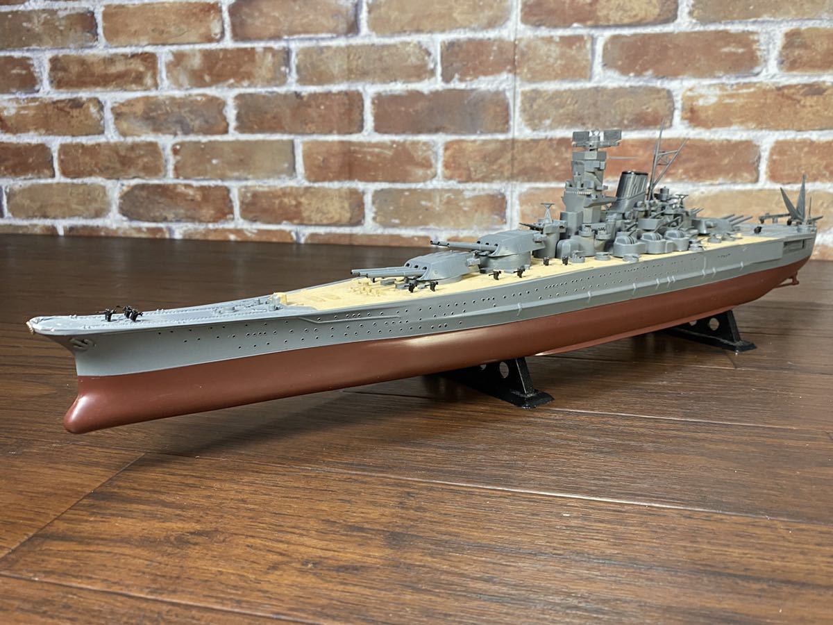 ♪♪1/450 日本海軍 戦艦大和 全長約590mm 完成品現状♪♪_画像1