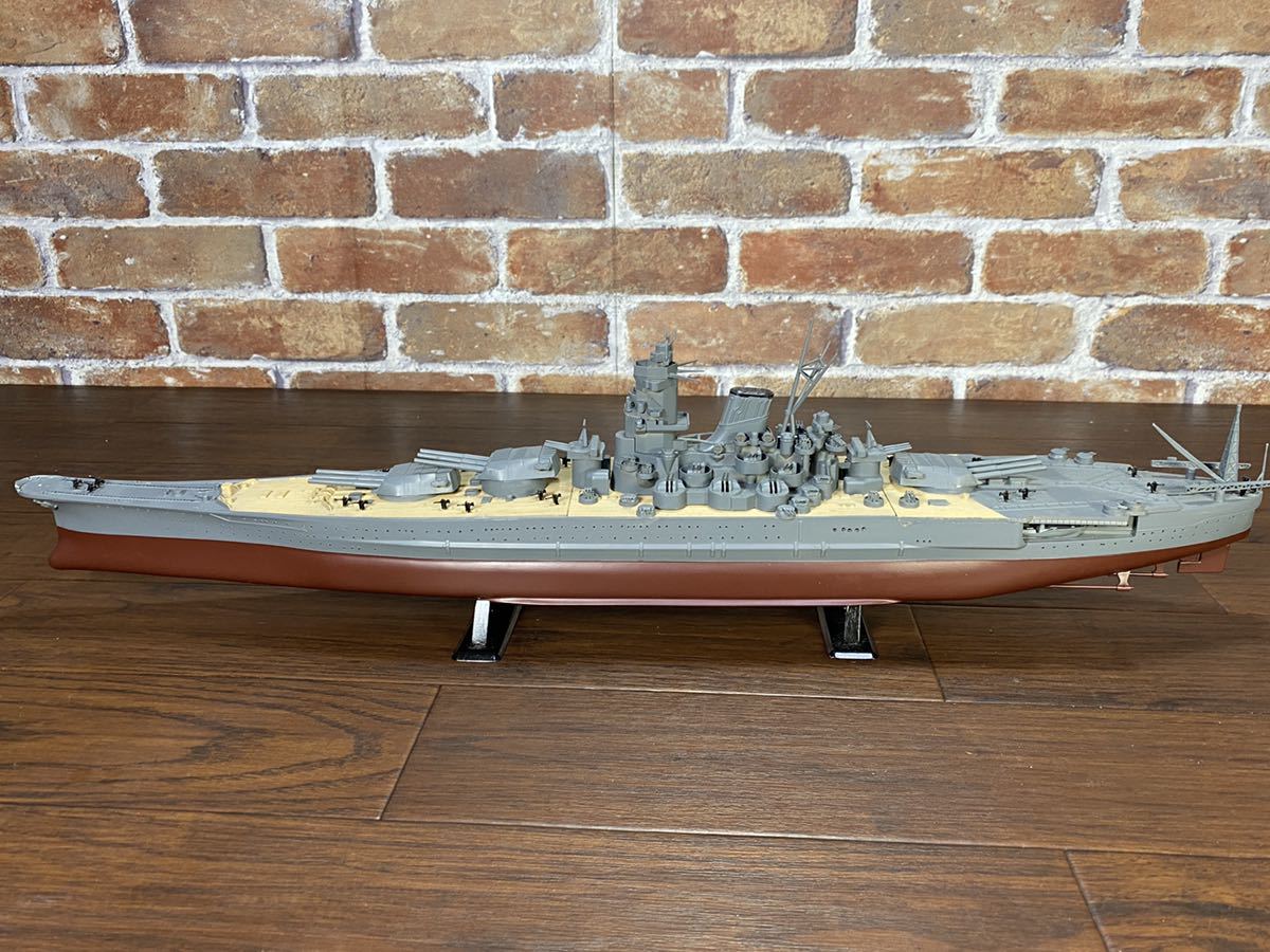 ♪♪1/450 日本海軍 戦艦大和 全長約590mm 完成品現状♪♪_画像2