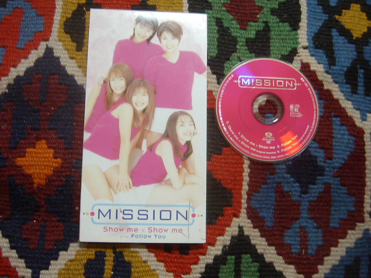 90's MISSION アイドルグループ 8㎝ CD-single Show me X AVDD-20270 