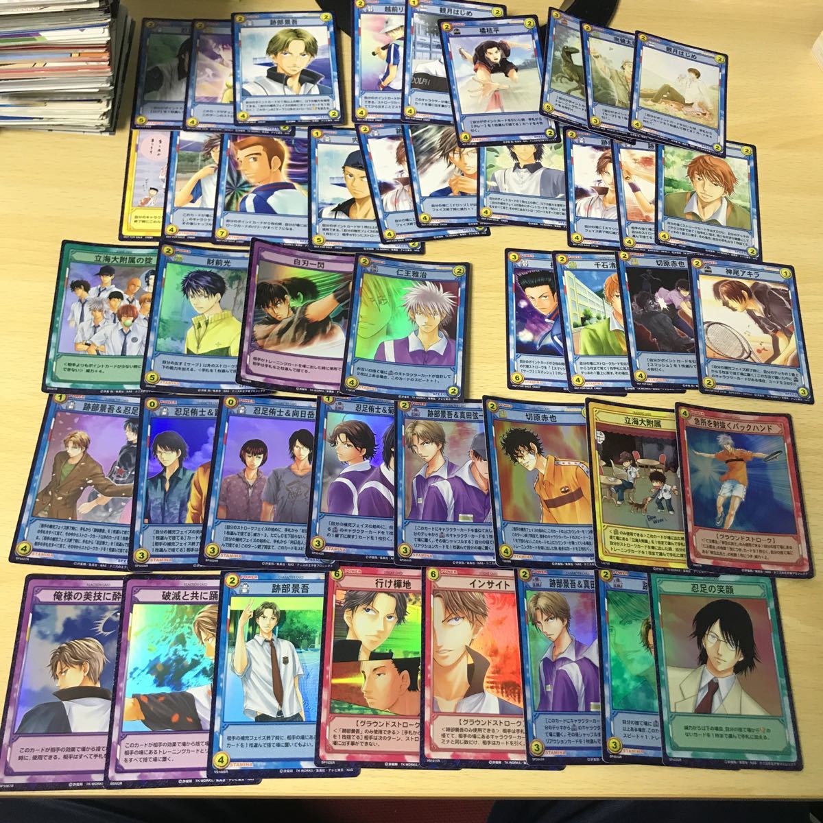 テニスの王子様 テニプリ カード まとめ キラ レア クリア SR PR テニスの王子様 テニプリ カード まとめ キラ レア クリア SR PR