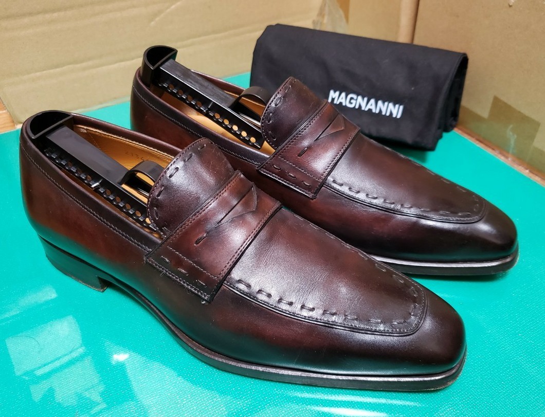 マグナーニ MAGNANNI ローファー ダークブラウン 39 | contifarma.pe