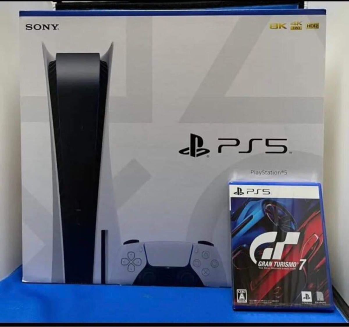 【新品・未使用】PlayStation5 PS5 本体 &グランツーリスモ7 新品未使用品セット