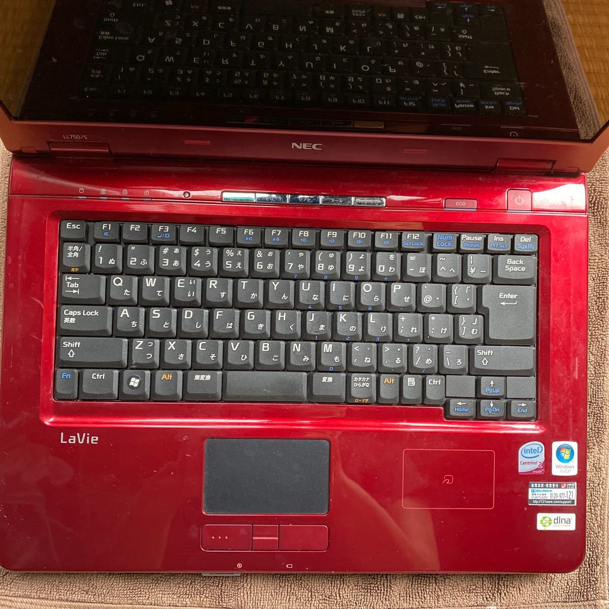 NEC PC-LL750MSB Lavie LL750/M Core i7 4700MQ 2.40GHz 4GB■現状品 NEC PC-LL750MSB Lavie LL750/M Core i7 4700MQ 2.40GHz 4GB■現状品