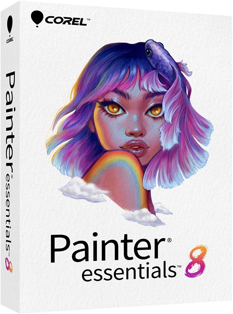 Corel Painter Essentials 8 正規パッケージ版 コーレル ペインター ☆国内発送 正規版 ☆日本語/在庫あり/製品登録までサポート