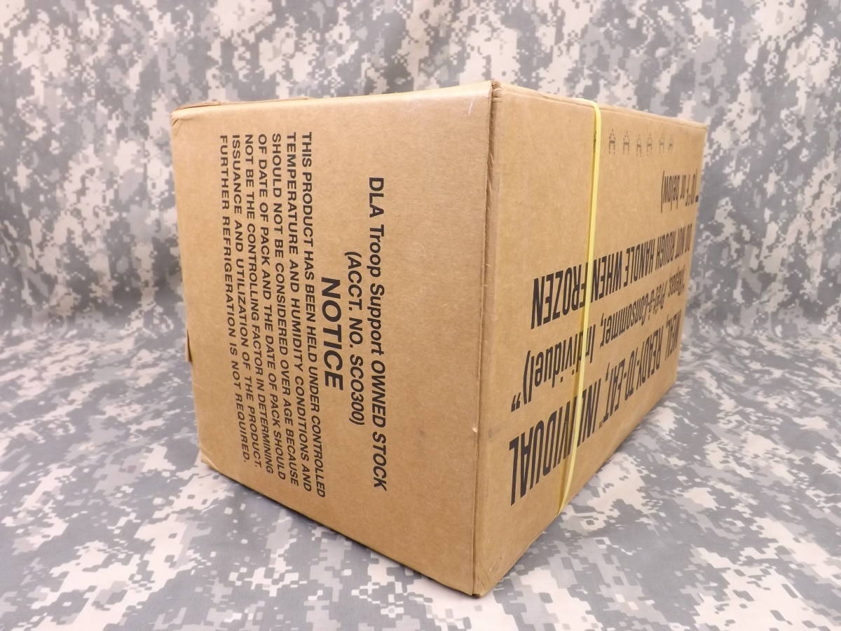 米軍 MREレーション 2021年3月検品 A-CASE 12個 WORNICK社 ミリ飯 ...