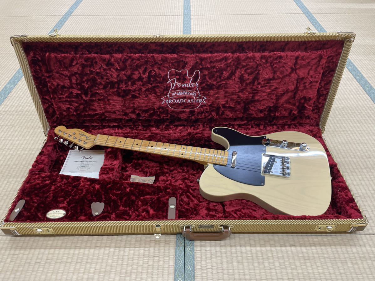Fender 70th anniversary broadcaster ブロードキャスター USA 限定品