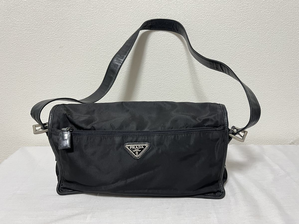正規品 品PRADA プラダ ナイロン バッグ ボディバッグ ウエストポーチ