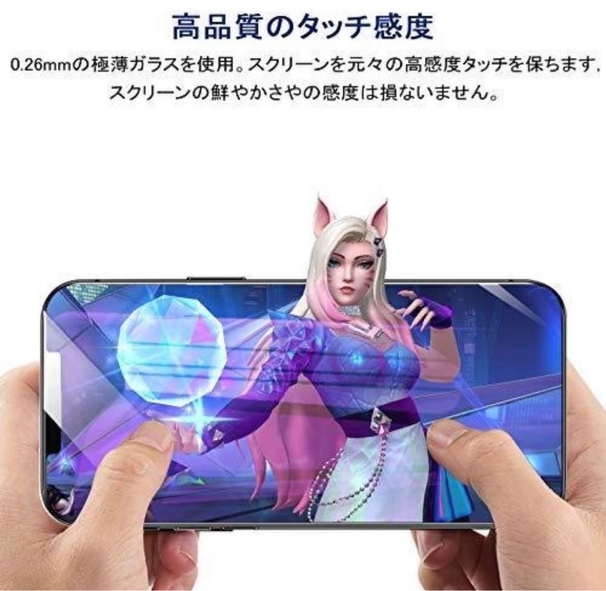 即購入OK★【iPhone13ProMax専用】ブルーライトカットガラスフィルム