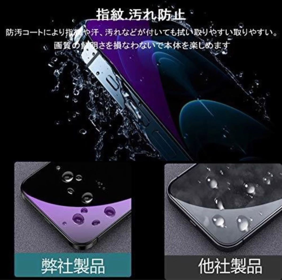 即購入OK★【iPhone13ProMax専用】ブルーライトカットガラスフィルム