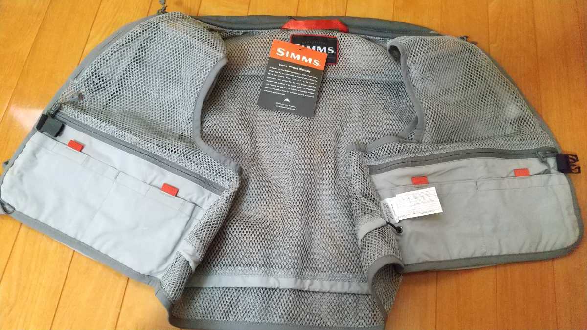 Simms Headwaters Pro Mesh Vest シムス　ヘッドウォーターズ　プロ　メッシュ　ベスト　M　　Boulder _画像3