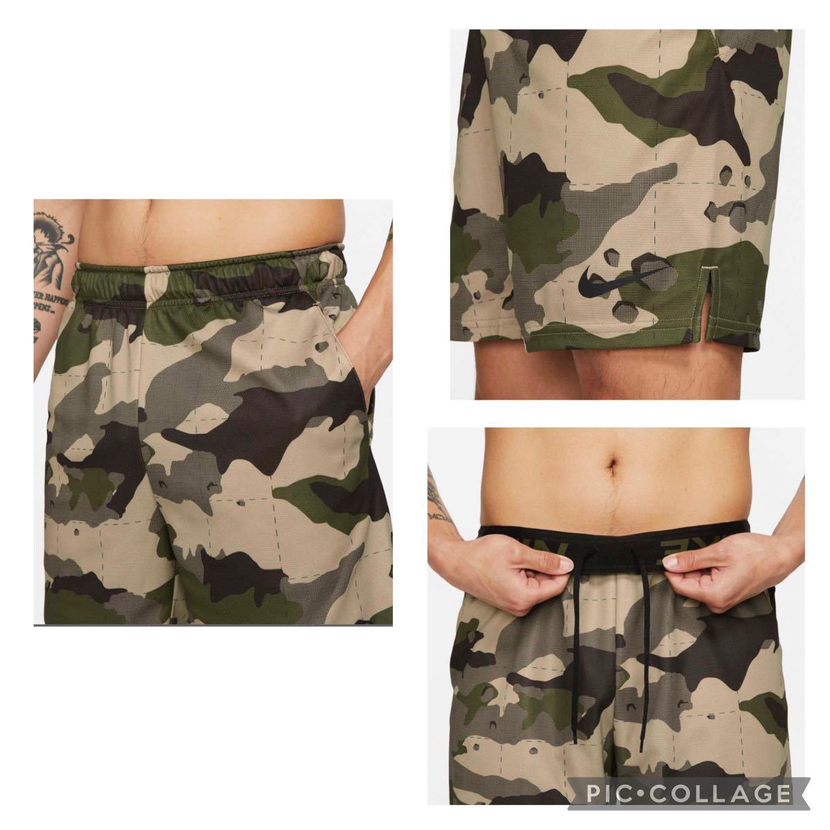 Nike 迷彩柄 ショートパンツ Bristol XLサイズ XL 新品 NIKE ナイキ Dry-FIT カモ ショートパンツ カモフラ