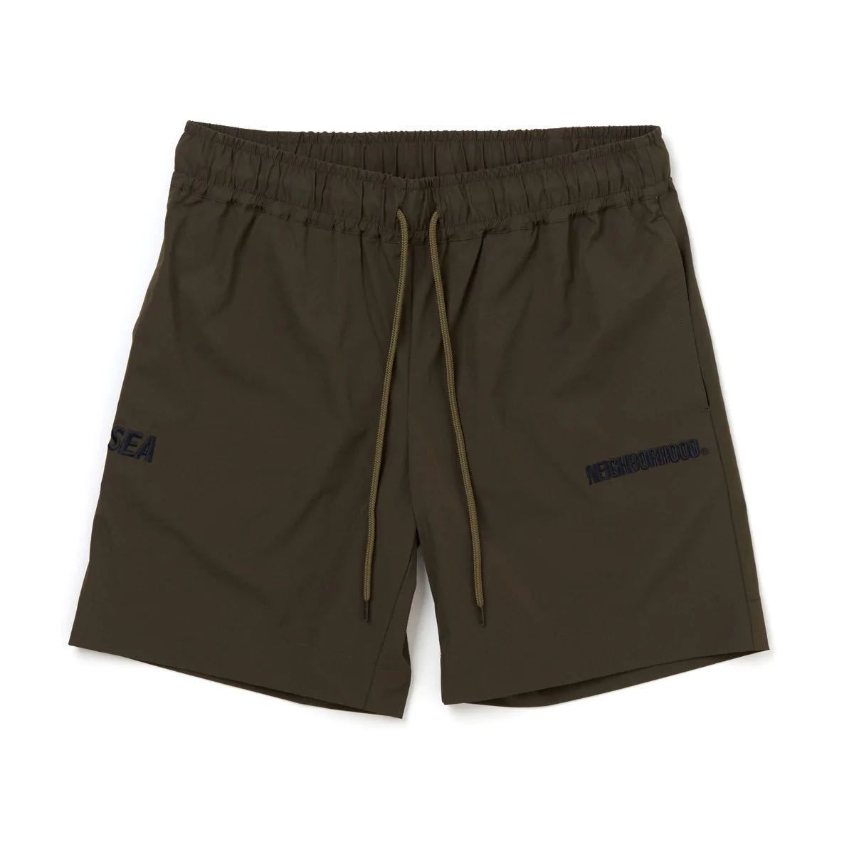 【新品未使用】 22SS 新品 WIND AND SEA × NEIGHBORHOOD ウィンダンシー ネイバーフッド NHWDS NYLON SHORTS ショーツ ショートパンツ L