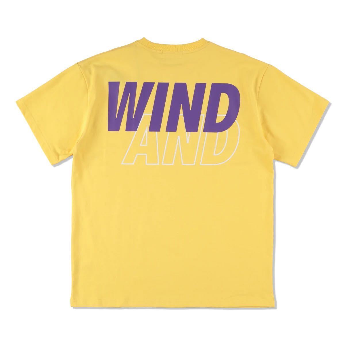 【新品未使用】 22SS 新品 WIND AND SEA ウィンダンシー SEA S/S T SHIRT Tシャツ カットソー 半袖 YELLOW イエロー L 即決早い者勝ち_画像2