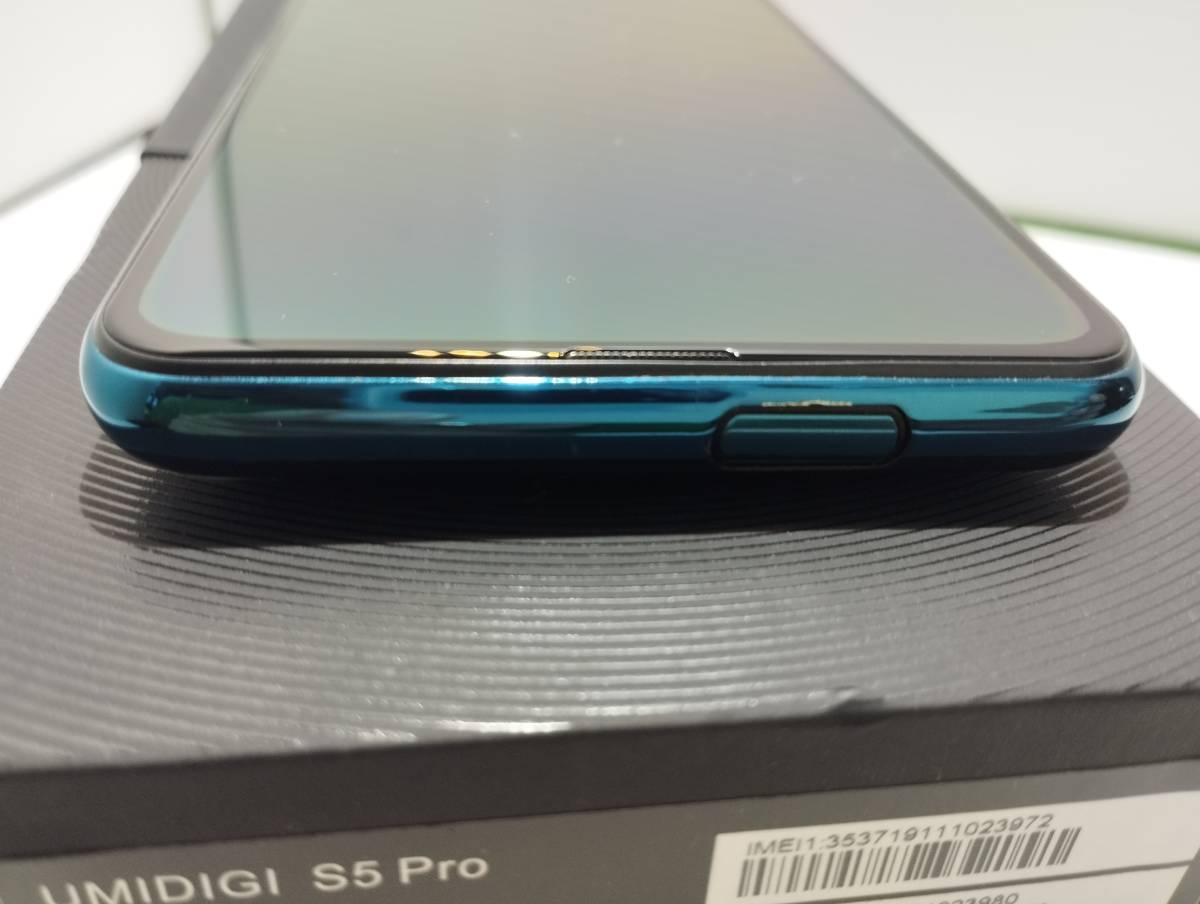 UMIDIGI S5 Pro Ocean Blue 6GB/256GB 動作確認初期化 付属品及び箱 