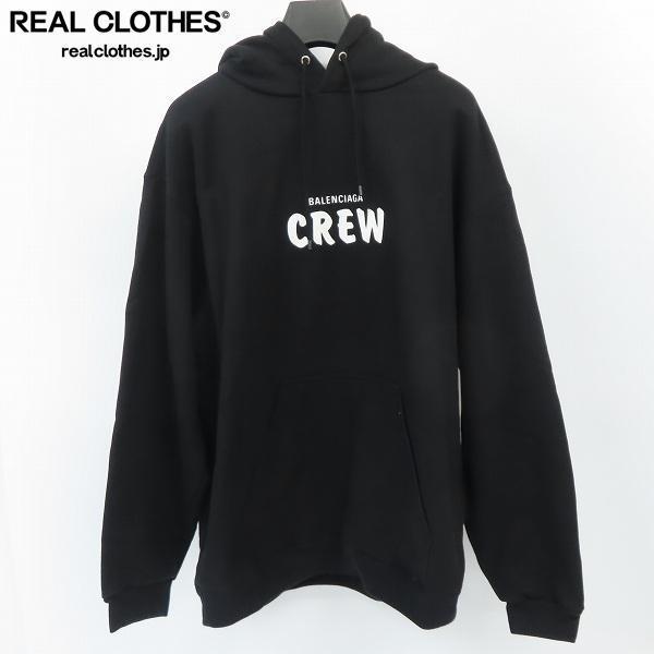 ☆【JPタグ】BALENCIAGA/バレンシアガ 20AW CREW HOODIE プル ☆【JPタグ】BALENCIAGA/バレンシアガ 20AW CREW HOODIE プル