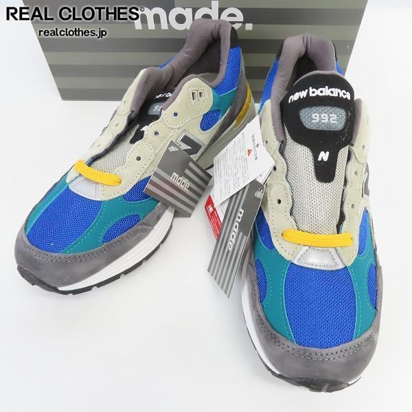 未使用】NEW BALANCE/ニューバランス BILLY'S限定 M992RR/27.0 /080