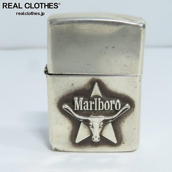 ジャンク】Zippo/ジッポー スターリングシルバー/1000個限定 Marlboro