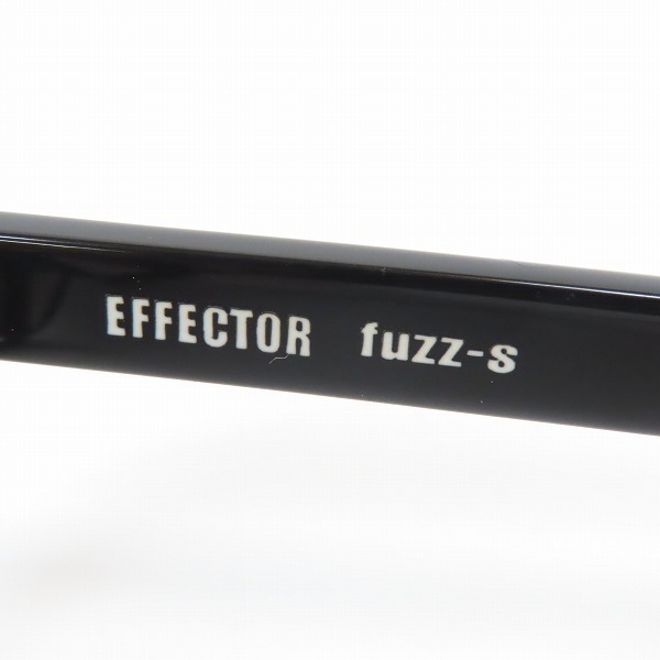 EFFECTOR/エフェクター fuzz-s ウェリントン 眼鏡/メガネフレーム ブラック×ゴールド /000_画像7