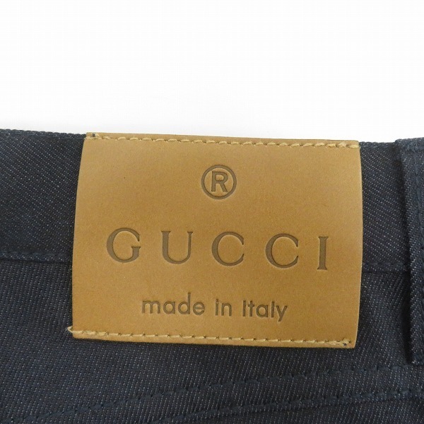 未使用】GUCCI/グッチ デニムパンツ/ジーンズ 337613-XD200/44 /060 の