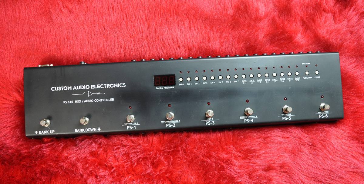 1円スタ CUSTOM AUDIO JAPAN RS616 プログラマブルスイッチャー CAJ