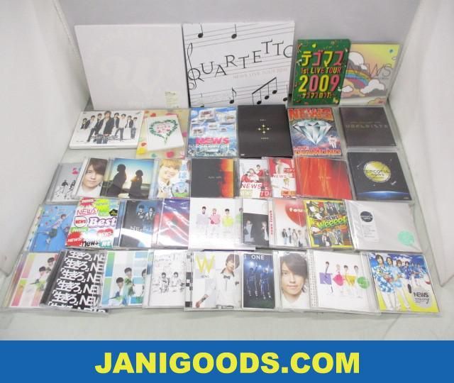 NEWS CD DVD Blu-rayセット LIVE TOUR 2015 WHITE QUARTETTO EPCOTIA ENCORE WORLDISTA 等 ジャニグ
