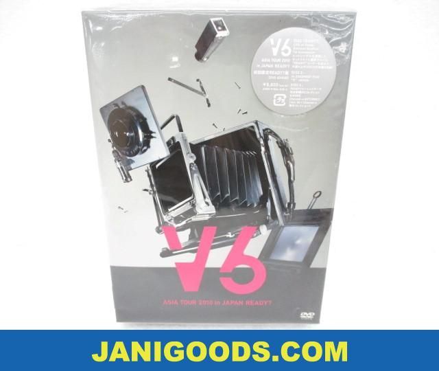 V6 DVD ASIA TOUR 2010 in JAPAN READY? 初回限定READY?盤 未開封