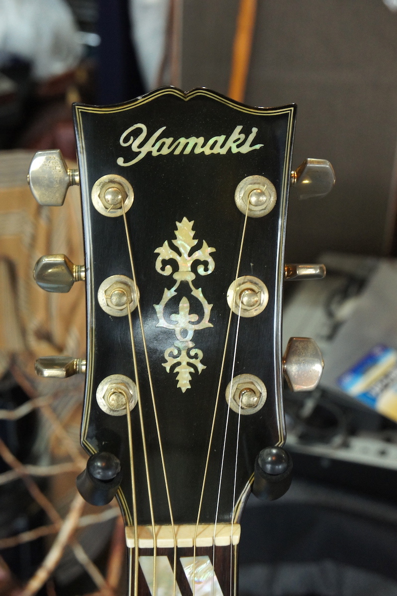 稀少 状態良好 フレット減り無し 70s YAMAKI H-500N オール単板 稀少 状態良好 フレット減り無し 70s YAMAKI H-500N オール単板