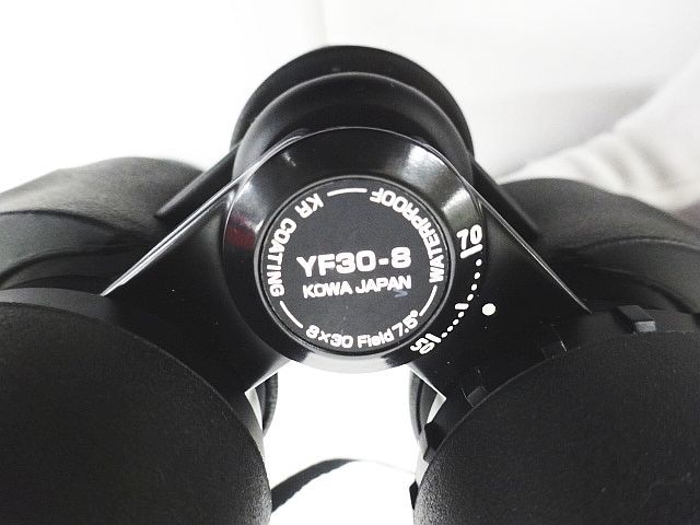 KOWA コーワ 双眼鏡 YF30-8 KR COATING 8×30 Field 7.5° WATERPROOF ケース付き _画像6