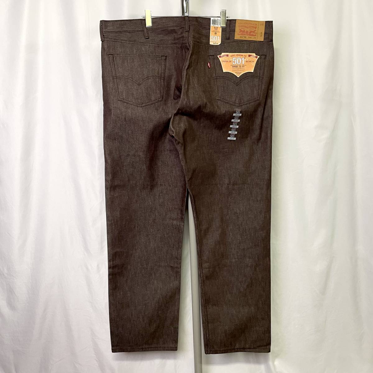 【SALE/60%OFF】 デッドストック Levi's ビンテージ オールド 古着 00s 90s ジーンズ 505 リーバイス ビッグサイズ W46×L34 パンツ デニム ブラウン 501 W37以上 【SALE/60%OFF】 デッドストック Levi's ビンテージ オールド 古着 00s 90s ジーンズ 505 リーバイス ビッグサイズ W46×L34 パンツ デニム ブラウン 501 W37以上