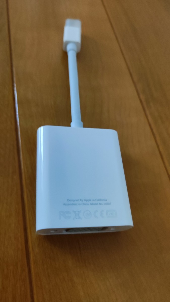 Apple純正 Mini DisplayPort - VGAアダプタ A1307