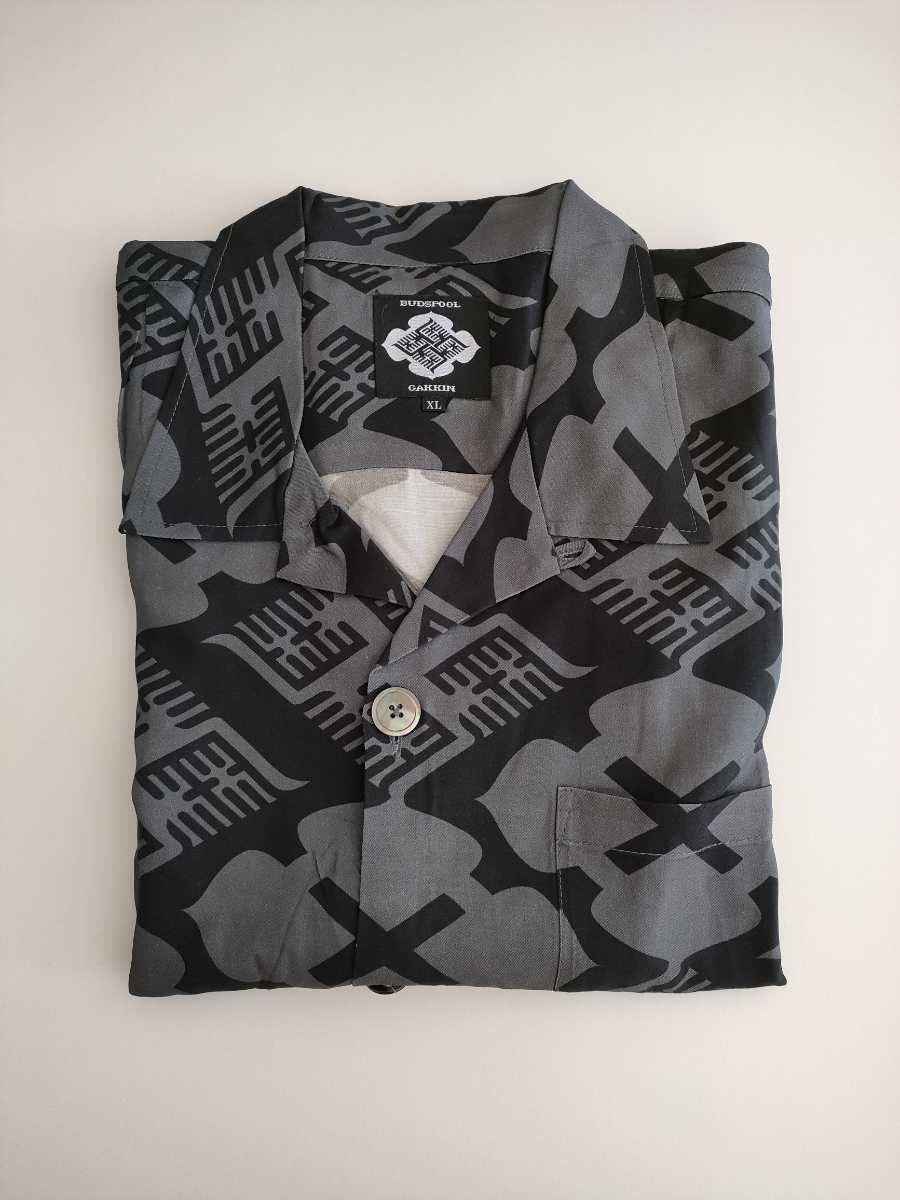 XL size】GAKKIN × BUDSPOOL / S/S HAWAIIAN SHIRT 舐達麻 賽 a.k.a.