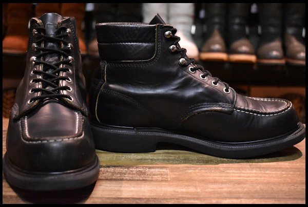 レッドウィング 8133 スーパーソール 27.5cm ブラック 中古 REDWING レッドウィング スーパーソール 8133 97年製 ブーツ