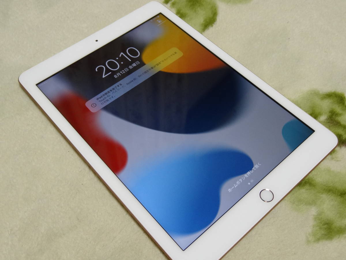 iPad 第6世代 9.7インチ Wi-Fi 32GB MRM02J/A softbank ゴールド JUNK