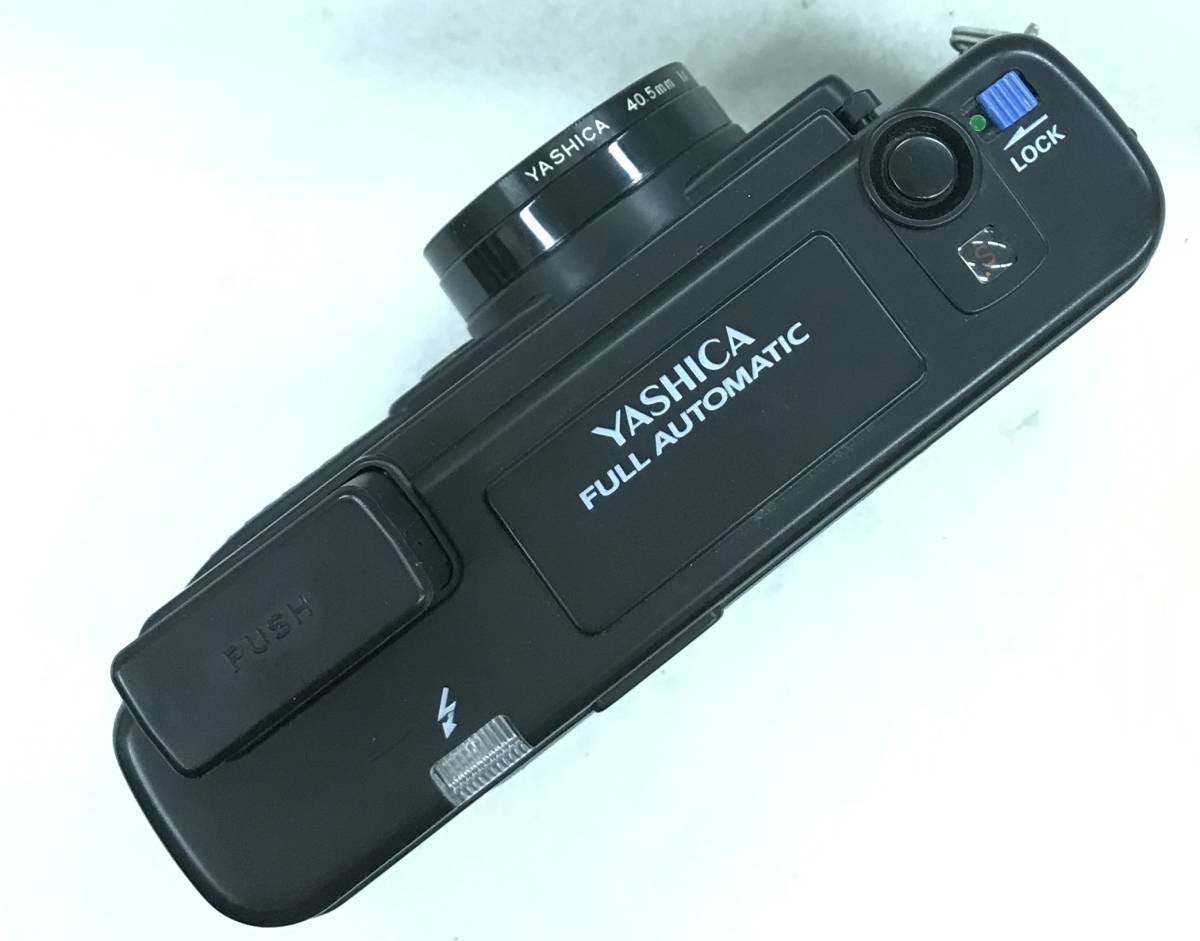 YASHICA ヤシカ AUTO FOCUS MOTOR LENS ASA 38mm 1:2.8 オートフォーカス コンパクトカメラ フィルムカメラ ジャンク品_画像5