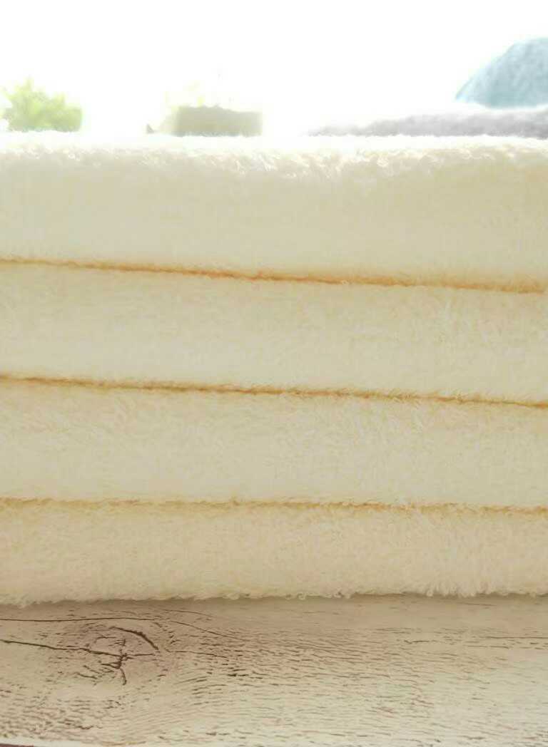 [ new goods Izumi . towel ] length 105. long type face towel 4 pieces set ivory [ superior . aqueous durability eminent gently soft feeling of quality ]