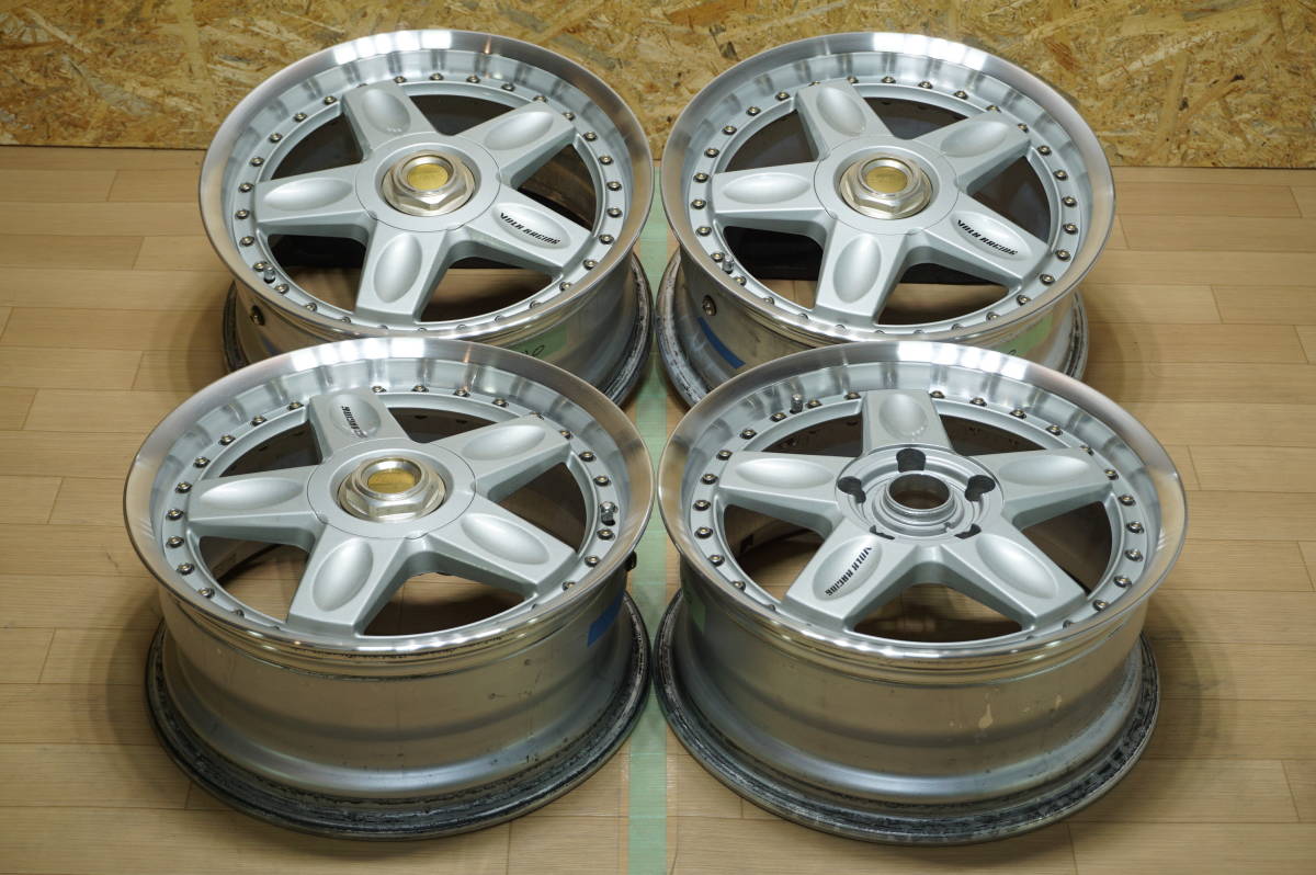 H879【希少】RAYS VOLK CV-PRO ☆ PCD114.3 7J+38? 当時物 シビック スイフト_画像1