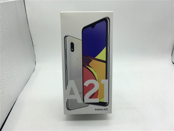 Galaxy A21 シンプル SCV49[64GB] au ホワイト【安心保証】