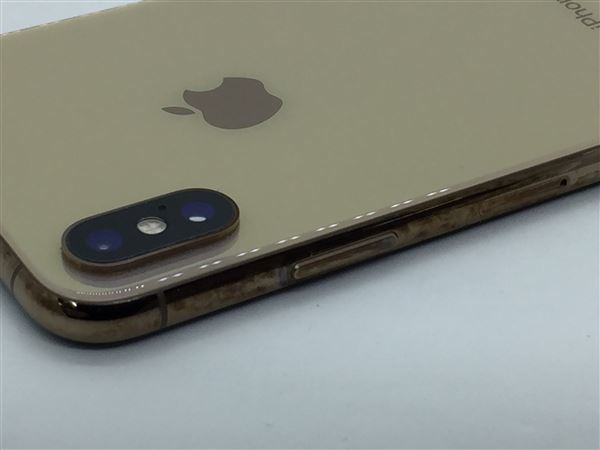 100%正規品 【箱あり】iPhone XS ゴールド au版SIMロック解除済み