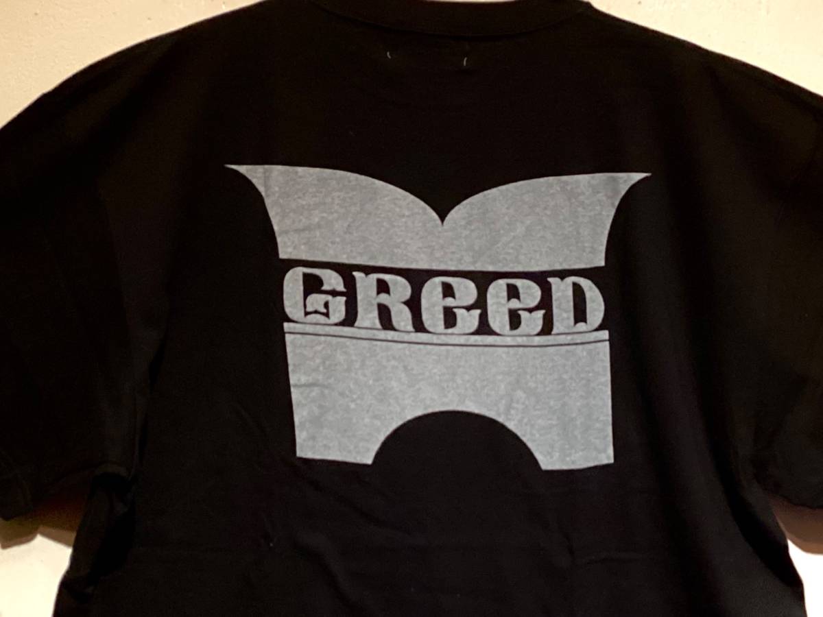 【新品：4,180円】GReeD(グリード) QPバックロゴTシャツ(ブラック/XXL)_画像2