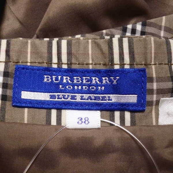 バーバリーブルーレーベル Burberry Blue Label サイズ38 M - グレー 