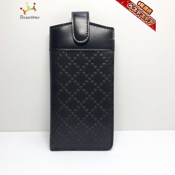 グッチ GUCCI メガネケース 258636 ブライトディアマンテ レザー