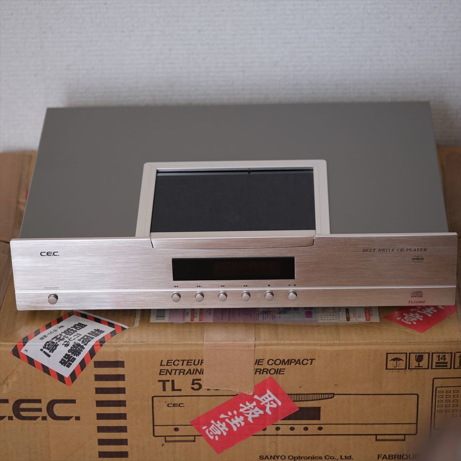 話題の人気 【完動品】C.E.C ベルトドライブ・CDプレーヤー TL5100Z