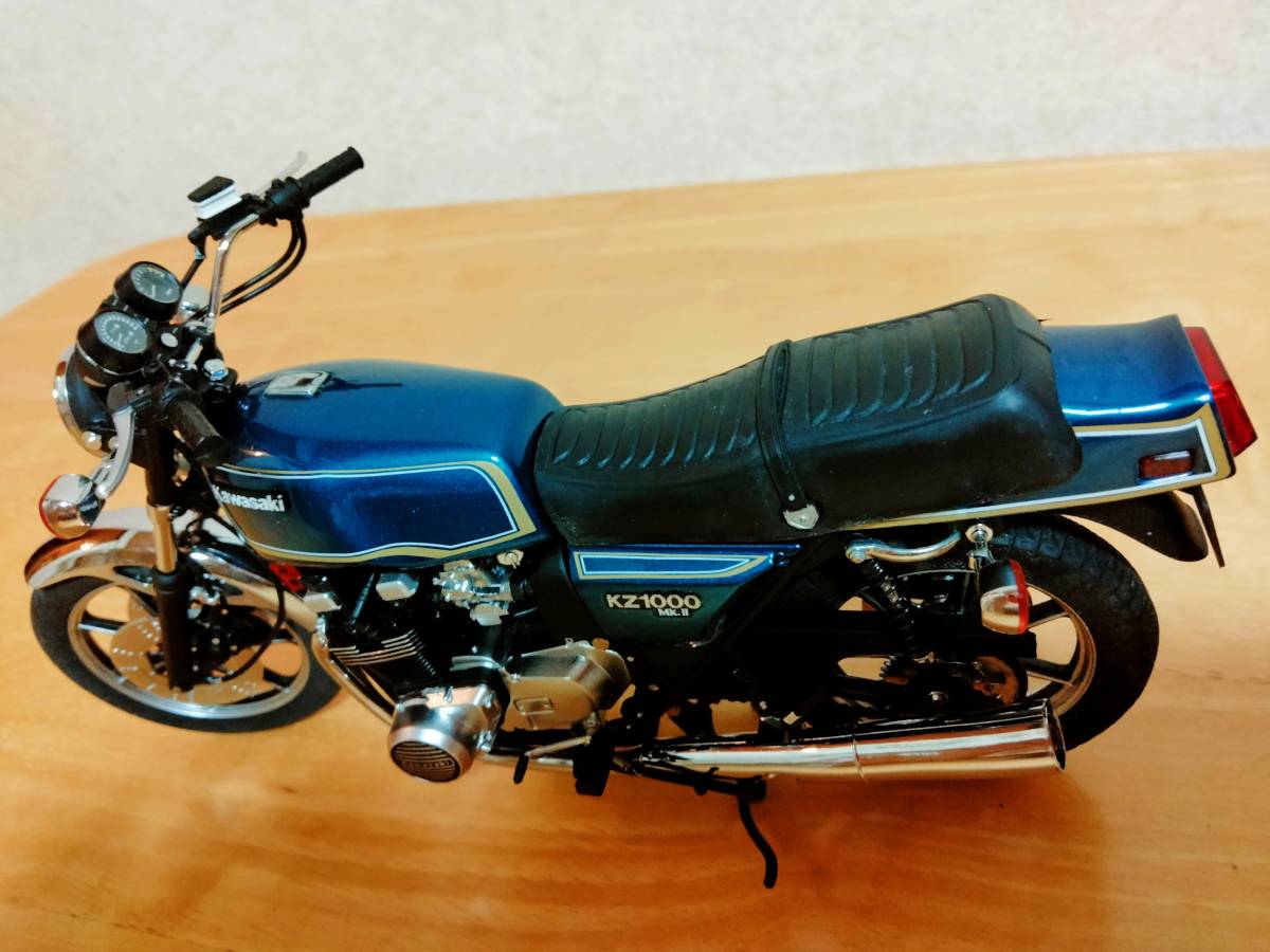 カワサキKZ1000Mk.Ⅱ WiTs マイルストーン 1/12 KAWASAKI KZ1000 マークII 　新品　　　検　カワサキZ1 Z2 1000R Mk.2_画像8