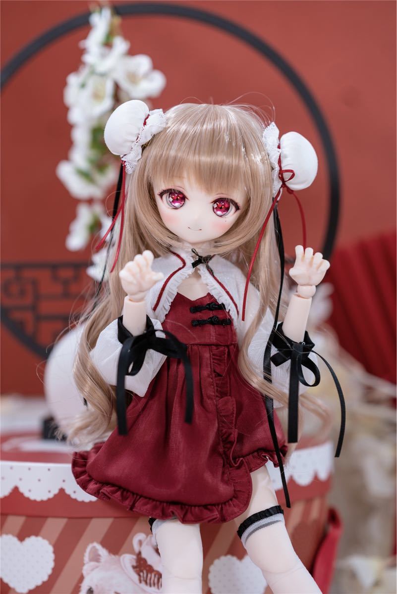 ドール 服 MDD S胸 もちあしサイズ用 中華厨娘ちゃん レッド Yahoo