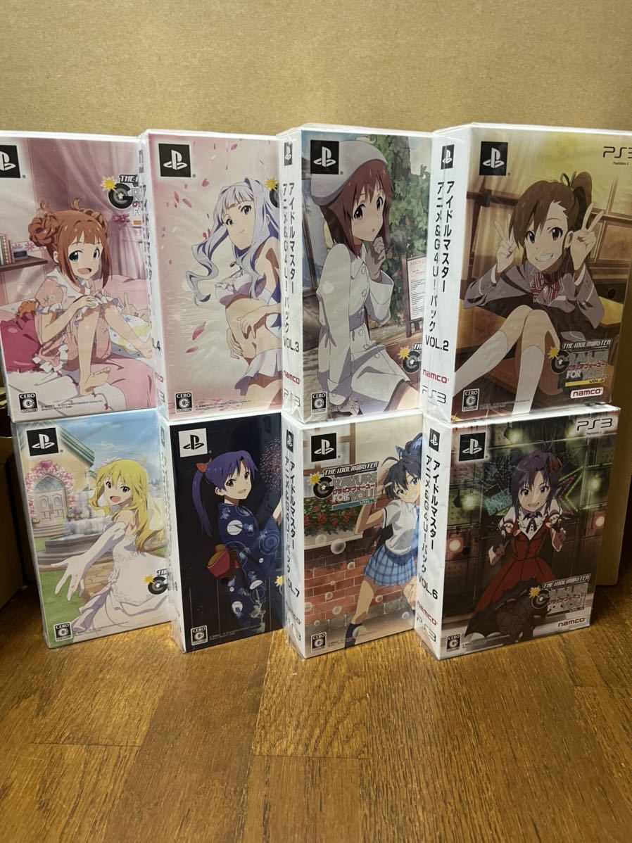 未開封 PS3 アイドルマスターアニメ&G4U!パック全巻 グラビア 未開封 PS3 アイドルマスターアニメ&G4U!パック全巻 グラビア