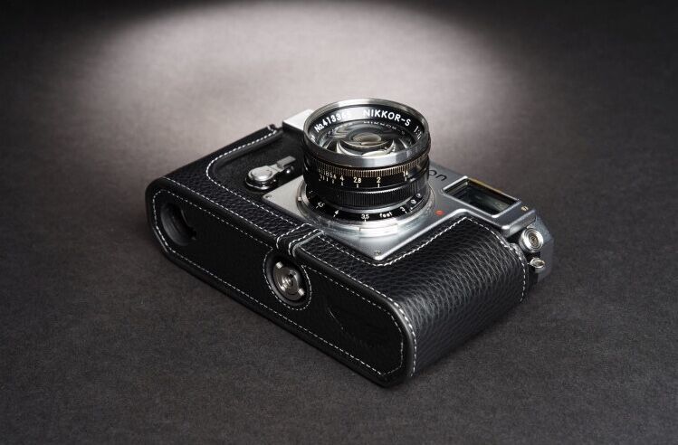 新品 本革カメラケース Nikon ニコン S3用 ブラック_画像3