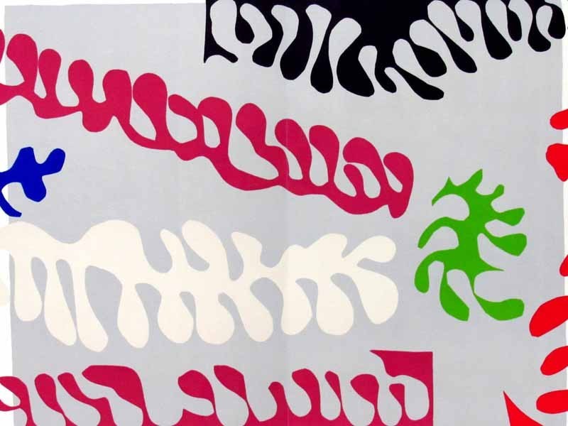 工場直販激安 【GINZA絵画館】アンリ・マティス　リトグラフ版画「珊瑚（３）」ジャズより・シート・楽しめます！ 版画