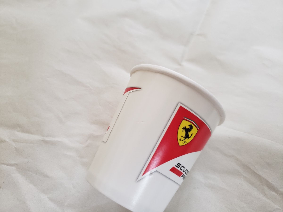 【非売品】フェラーリ F1 紙コップ 